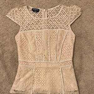 bebe Peplum Top